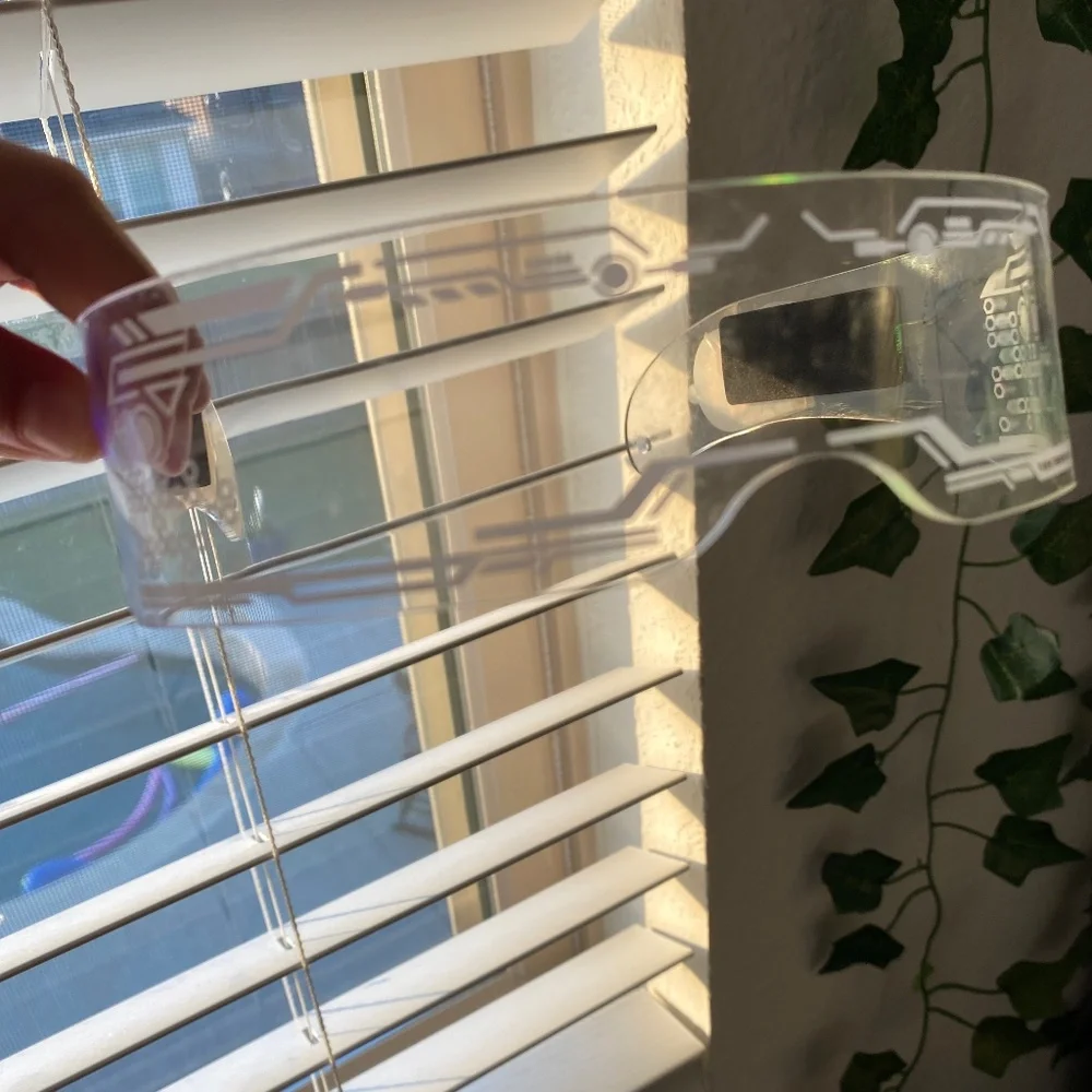Light up glasses